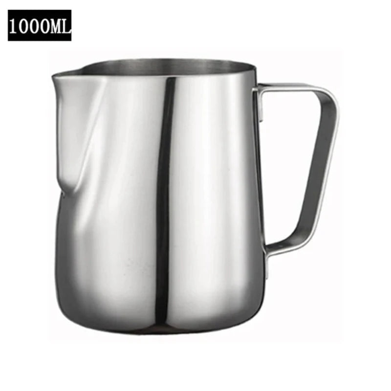 Stainless Steel Milk Frothing Pitcher Espresso Steam Coffee Barista Craft Latte Cappuccino Milk Cream Cup Frothing Jug Pitcher