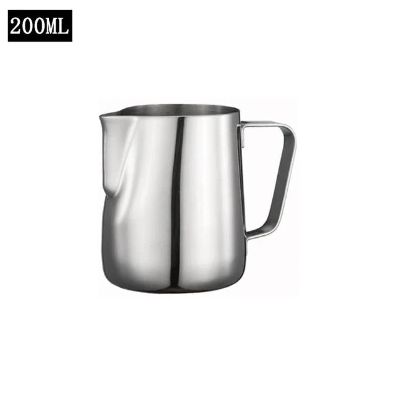 Stainless Steel Milk Frothing Pitcher Espresso Steam Coffee Barista Craft Latte Cappuccino Milk Cream Cup Frothing Jug Pitcher