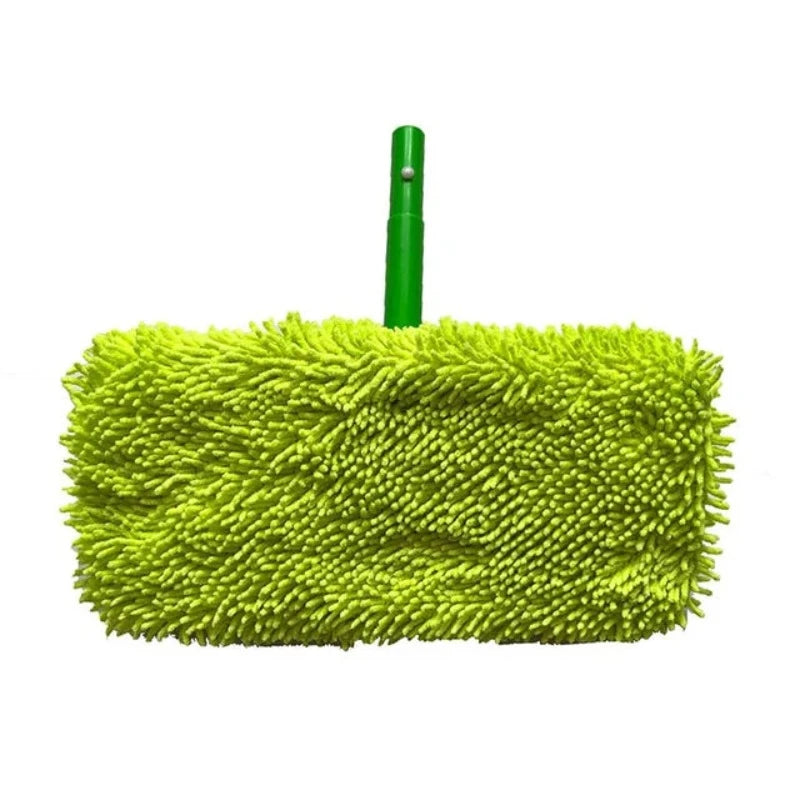 Thickened Elastic Band Flat Mop Cloth Coral Fleece/Microfiber/Chenille Replacement Rotary Mop Cleaning Pad Household Tools