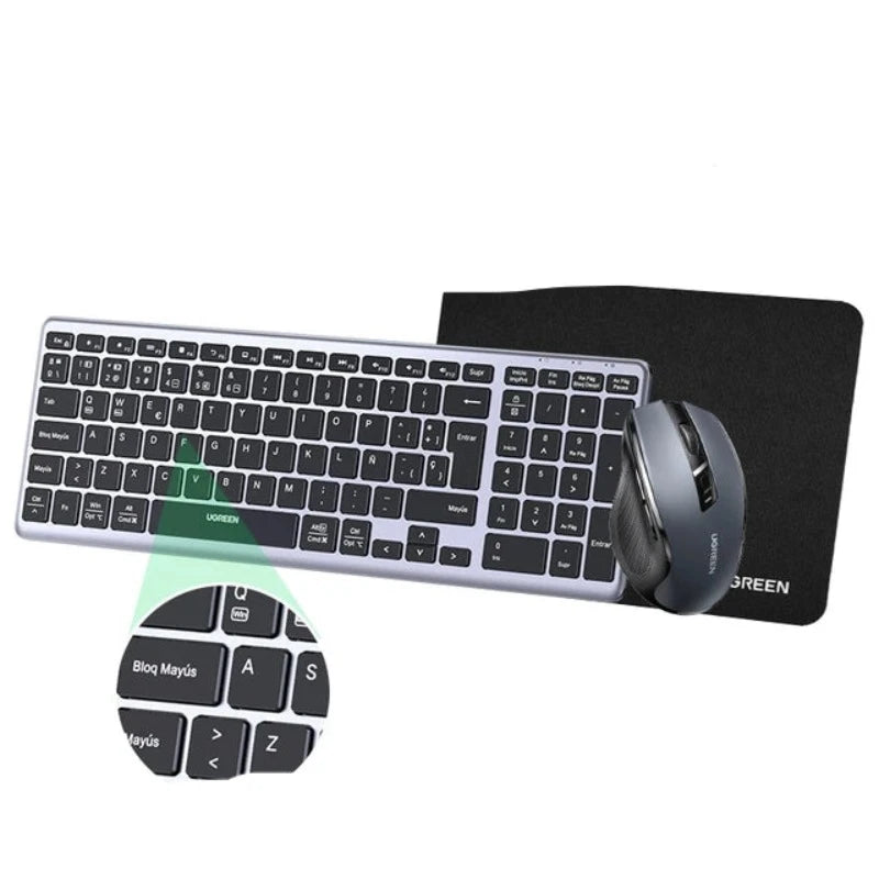 Keyboard Wireless Bluetooth 5.0 2.4G Russian/Korean/En 99 Keycaps for Macbook Ipad PC Tablet USB C Rechargeable Keyboard