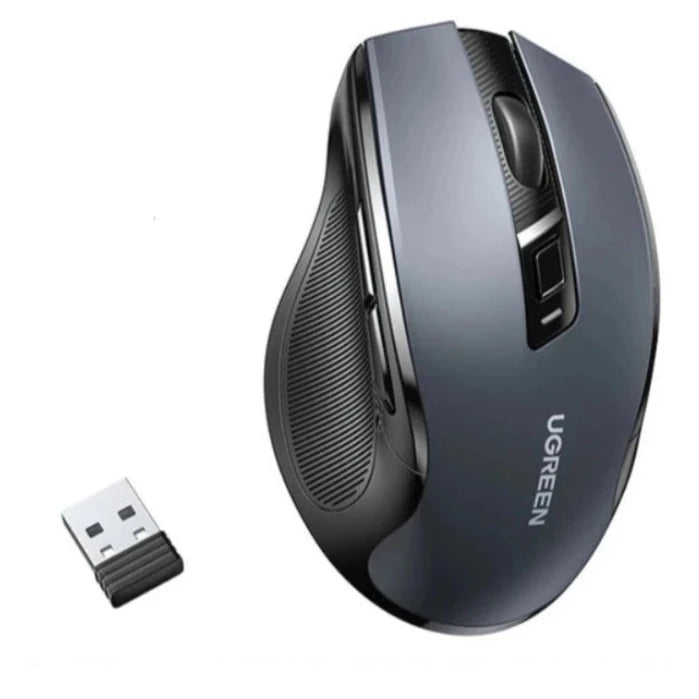 Wireless Mouse Bluetooth5.0 Mouse Ergonomic 4000DPI 6 Mute Buttons Mouse for Macbook Tablet Laptops Computer PC 2.4G Mice