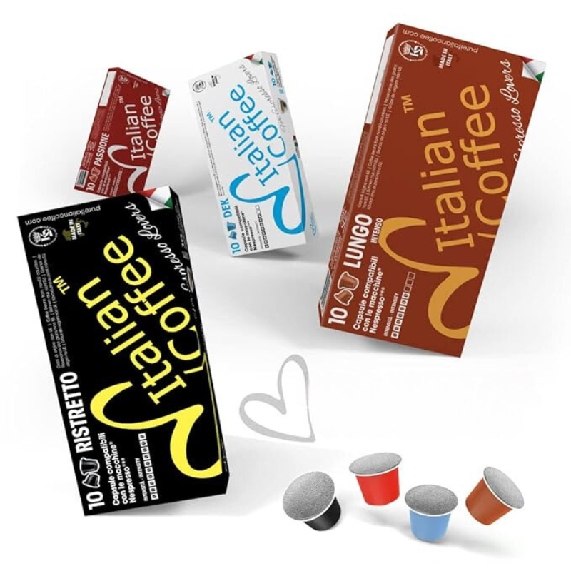 Delicitaly Italian Coffee pods compatible