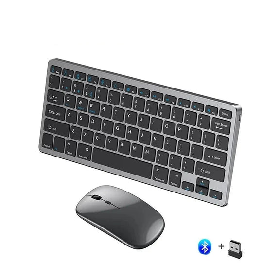 Wireless Keyboard Bluetooth 5.0&2.4G Mini Multimedia Teclado Bluetooth for Laptop PC TV Ipad Macbook Android Ipad Keyboard