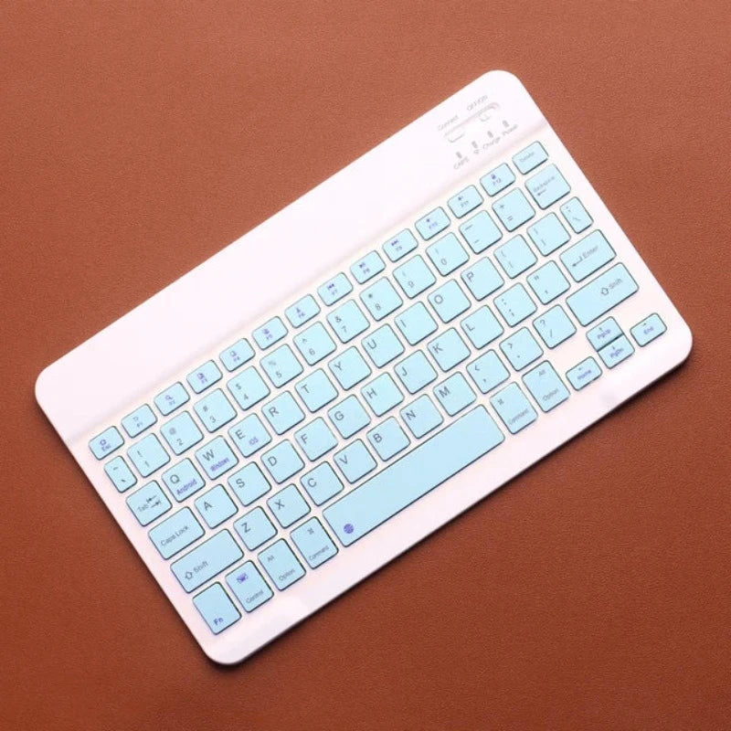 Wireless Keyboard Bluetooth-Compatible Keyboard for Android IOS Windows Mini 78-Key Gaming Keybaord for PC Ipad Tablet Keyboard