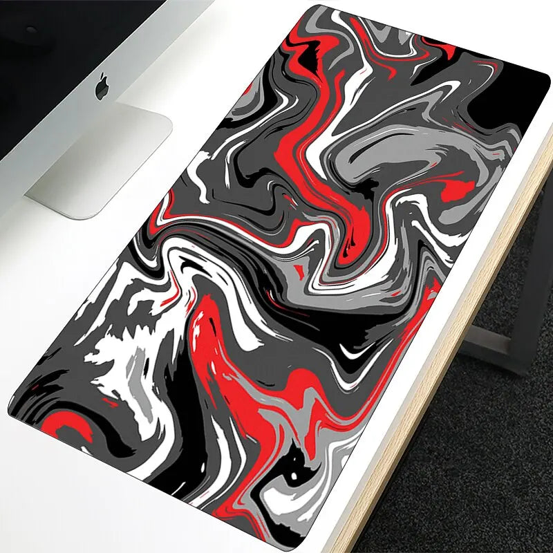 XXL Strata Liquid 900X400 Mouse Pad Computer Laptop Anime Keyboard Mouse Mat Large Mousepad Keyboards Gamers Decoracion Desk Mat