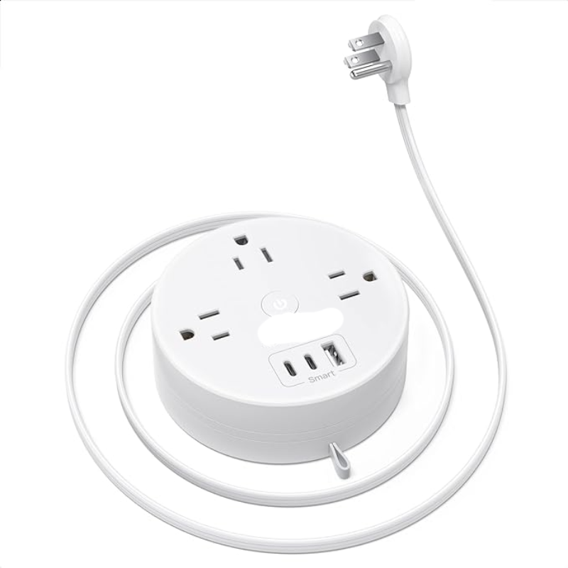 Travel Power Strip - Retractable Extension