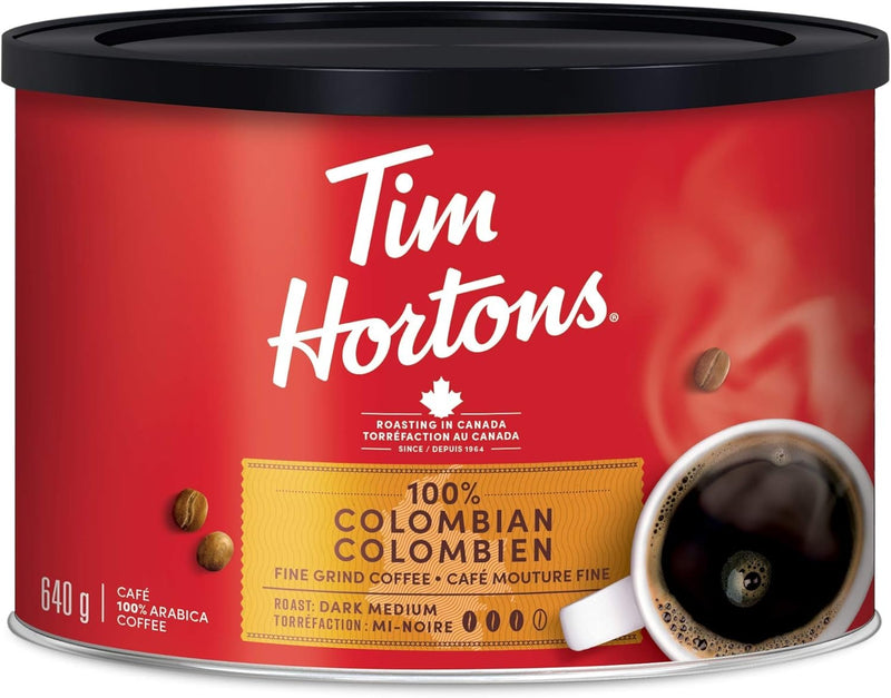 Tim Horton's 100% Arabica Dark Roast, Ground Coffee