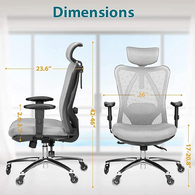 Duramont Ergonomic Office Chair Adjustable Desk Chair