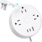 Travel Power Strip - Retractable Extension