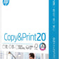 HP Printer Paper 8.5X11 Copy&Print 20 Lb 1 Ream 500 Sheets 92 Bright Made in USA FSC Certified Copy Paper HP Compatible 200060R