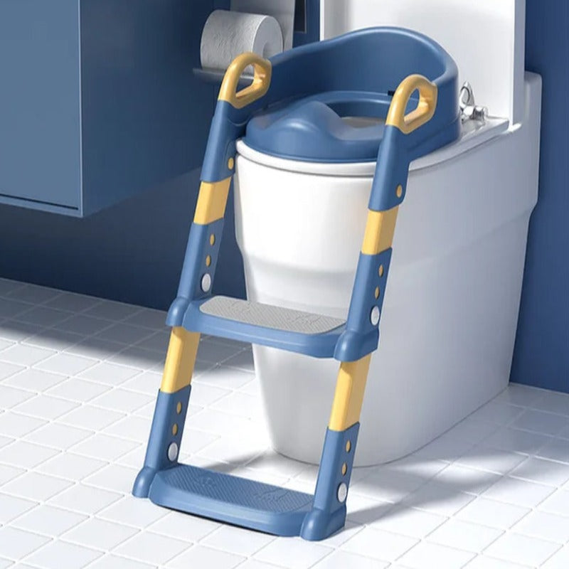 New Stepped Children'S Toilet Foldable Foot Stool Multi-Functional Toilet Boy Girl Baby Toilet Training Potty Ladder for Kids