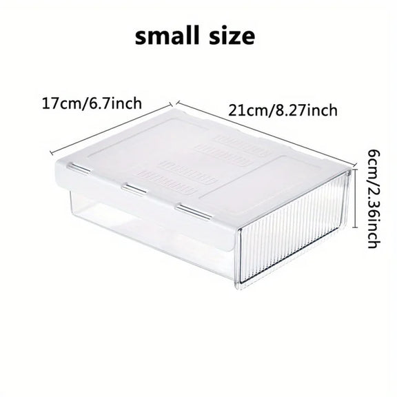 1 Self-Adhesive Hidden Space Drawer Organizer for Office, Classroom, Cabinet, Wardrobe, and Storage