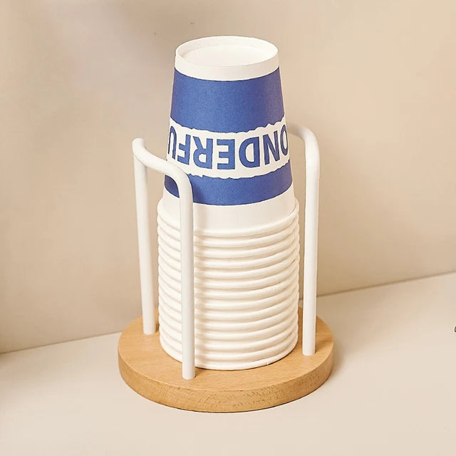 Disposable Cup Storage Holder Rack