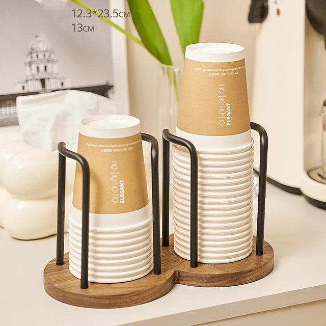 Disposable Cup Storage Holder Rack