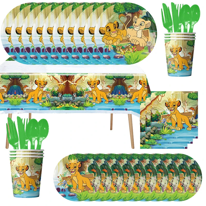 Lion King Birthday Party Decorations Paper Plates Cups