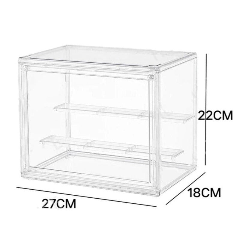 Storage Box Organizer for Fingures Acrylic Box Blind Box Showcase Jewelry Organizers Makeup Organizer for Bag