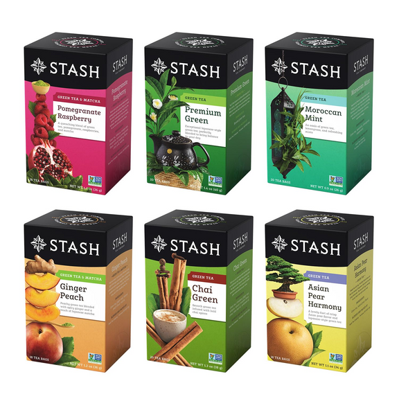 6 packs of stash tea